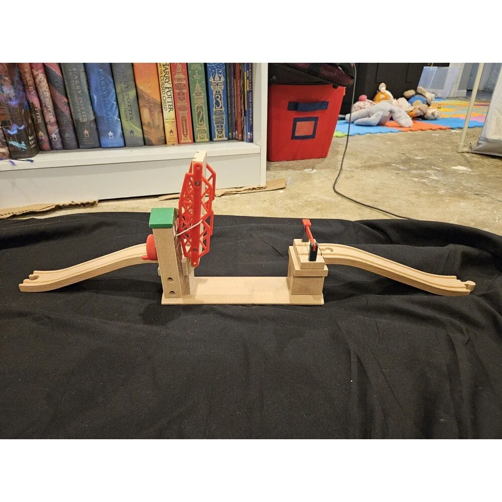 BRIO World Lifting Bridge #33757 Wooden Toy Train Accessory